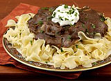 LA BISTECCA STROGANOFF (STROGANOV)